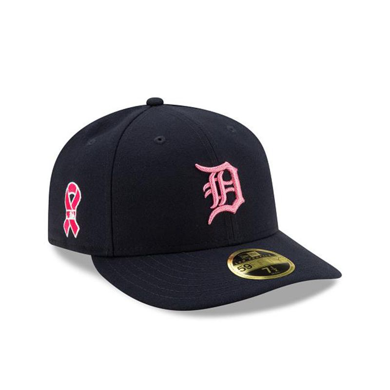 MLB Detroit Tigers Mother's Day Low Profile 59Fifty Fitted (PAI5073) - Blue New Era Caps